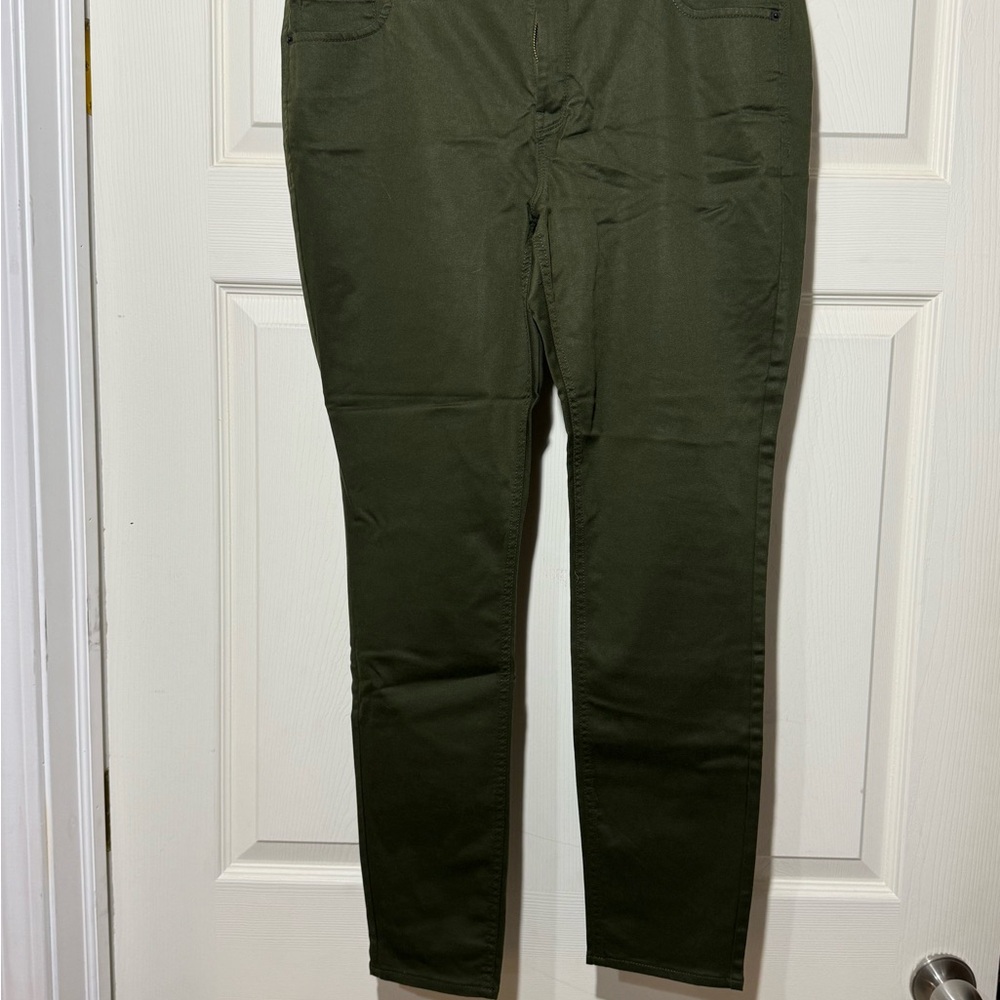 Old Navy Rockstar Super Skinny Olive Green Jeans